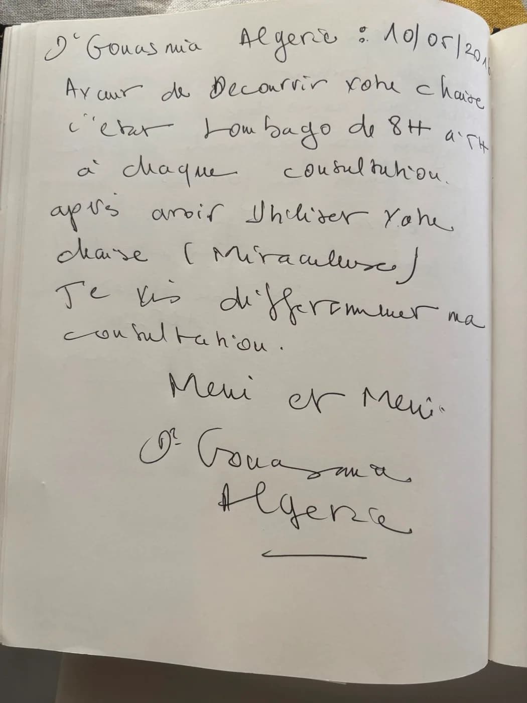 Avis client Bambach 8143